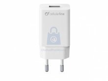 Síťová nabíječka Cellularline s USB konektorem