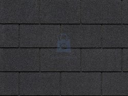 Šindel střešní, TOP SHINGLE RECTANGULAR, 060 BLACK, Tegola