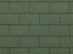 Šindel střešní, ECO ROOF Rectangular, 078 MIXED GREEN, Tegola