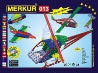 Merkur stavebnice - 013 Vrtulník, 222 dílů, 10 modelů
