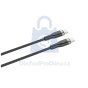 Nabíjecí a datový opletený kabel FIXED s konektory USB-C/USB-C, 100W