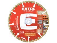 Kotouč řezný univerzální diamantový MULTI, EXTOL PREMIUM