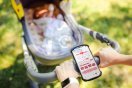 Odnímatelný silikonový držák mobilního telefonu na kolo FIXED Bikee 2