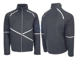 Mikina pracovní bez kapuce, L-SURE CRAIG, CERVA