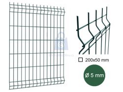 Dílec plotový PILOFOR CLASSIC, 3D, drát 5 mm, zelený