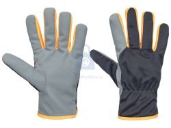 Rukavice kožené pracovní, blister, zimní, TANGER WINTER, Cerva