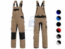 Kalhoty pracovní s laclem STRETCH, CXS