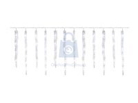 Girlanda vánoční LED, 12x rampouch, venkovní i vnitřní, studená bílá, EMOS