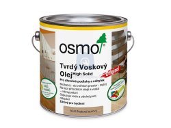 Olej voskový tvrdý, Natural surový 3044, OSMO