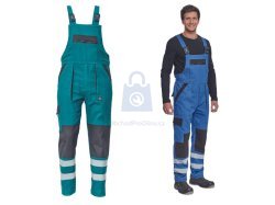 Kalhoty pracovní s laclem MAX NEO RFLX, CERVA