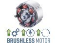 Vrtací šroubovák s příklepem aku brushless, SHARE20V, EXTOL PREMIUM
