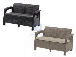 Zahradní dvousedačka Corfu love seat, Keter