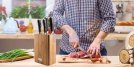 Sada nožů Gourmet Stone v bambusovém bloku