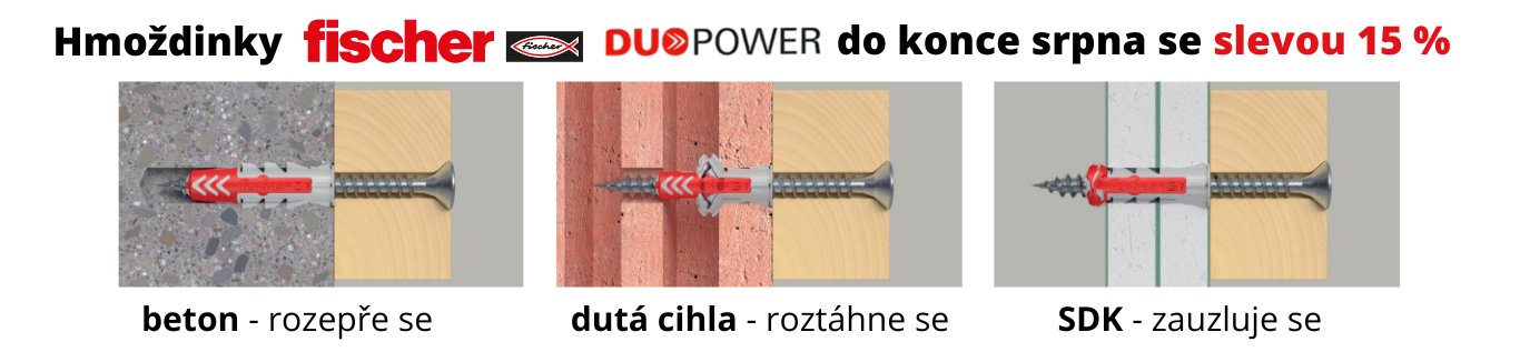 Banner Fischer hmoždinky