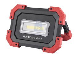 Reflektor pracovní LED, USB nabíjení, EXTOL LIGHT