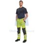 Kalhoty pracovní do pasu KNOXFIELD HV FL290, CERVA