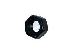 Matice černý nerez, DIN 934, A4 Black