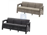 Zahradní třísedačková pohovka Corfu love seat max, Keter