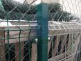 Sloupek plotový z jeklu 60 x 40, GALAXIA, ZN+PVC, různé barvy