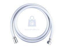 Hadice sprchová, stříbrná, PVC, FRESHHH