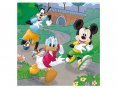 Puzzle Disney Mickey a Minnie sportovci 3x55 dílků
