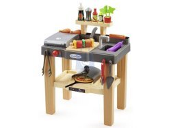 Dětská letní kuchyňka s pecí na pizzu