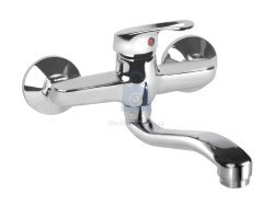 Baterie do zdi prohnutá, chrom, VITTORIA