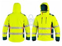 Bunda zimní pracovní výstražná softshellová BEDFORD WINTER, CXS