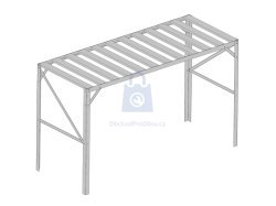 Regál AL LANITPLAST