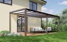 Pergola 4x6 m, hnědá