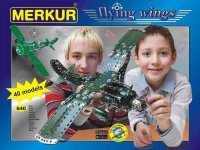 Merkur stavebnice - Flying wings, 640 dílů, 40 modelů