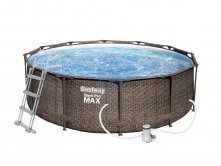 Bazén Steel Pro Max Rattan