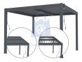 Pergola bioklimatická hliníková G21 Austin
