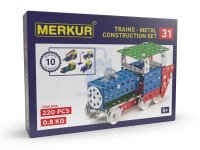 Merkur 031 Železniční modely, 220 dílů, 10 modelů
