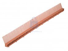 okapový hřeben s ventilační mřížkou