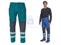 Kalhoty pracovní s laclem MAX NEO RFLX, CERVA
