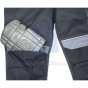 Kalhoty pracovní s laclem MAX ECO STRETCH, CERVA