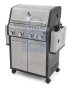 Gril plynový Alabama Silver BBQ Premium Line, 5 hořáků, G21