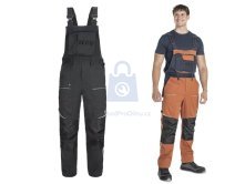 Kalhoty pracovní s laclem, STIRLING STRETCH