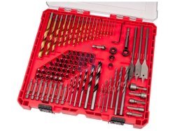 Sada vrtáků a bitů, 100 ks, HSS, CrV, SK, EXTOL PREMIUM