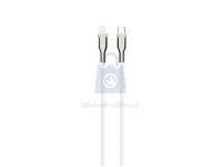 Opletený kabel FIXED s konektory USB-C/Lightning a podporou PD, MFI