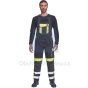 Kalhoty pracovní s laclem MAX VIVO RFLX, Cerva