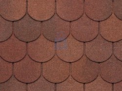 Šindel střešní, TOP SHINGLE TRADITIONAL, 506 TERRACOTTA, Tegola