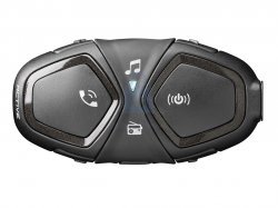 Bluetooth handsfree pro uzavřené a otevřené přilby CellularLine Interphone ACTIVE