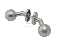 Kování koule/koule nerez s oválnou rozetou