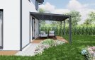 Pergola 4x6 m, antracit