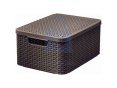 Úložný box s víkem Style M, 18 l, Curver
