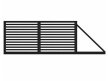 Brána samonosná kovová, DAMI HORIZONTAL