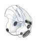 Bluetooth headset pro uzavřené a otevřené přilby Interphone U-COM16