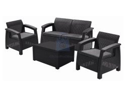 Set zahradního nábytku s boxem Corfu, Keter
